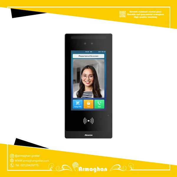 هوشمند سازی چیست و چه مزایا و کاربردی در صنایع دارد؟ 20 آیفون تصویری هوشمند Akuvox مدل E18